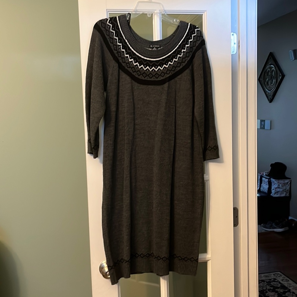Ladies size XL sweater dress.  New